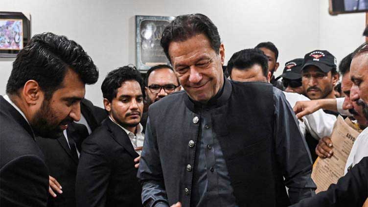 ATC extends Imran Khan's interim bail in three May 9 arson cases