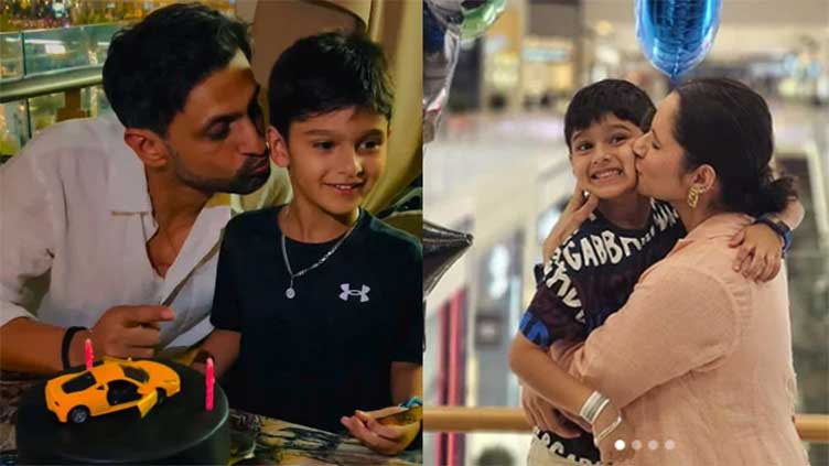 Same feelings, but separate messages: Sania, Shoaib celebrate son's birthday