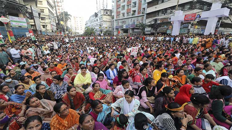 Hindus in Muslim-majority Bangladesh rally to demand protection from attacks