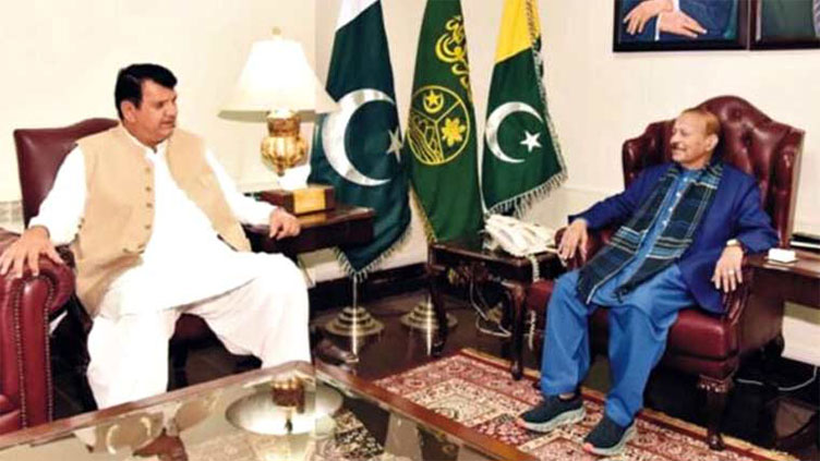 Amir Muqam, AJK president discuss political and human rights situation in IIOJK