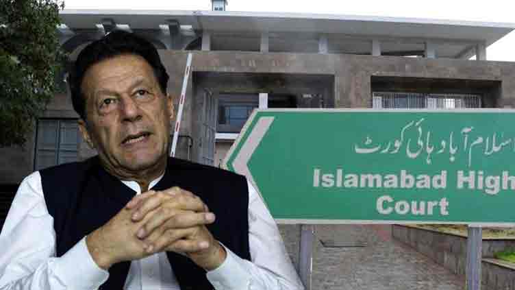 IHC set to hear Imran Khan's bail plea in Toshakhana-II case