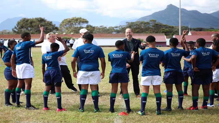 UK's Prince William arrives in South Africa for climate-focused trip