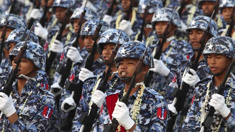 Head of Myanmar's military government visits close ally China for the first time since taking power