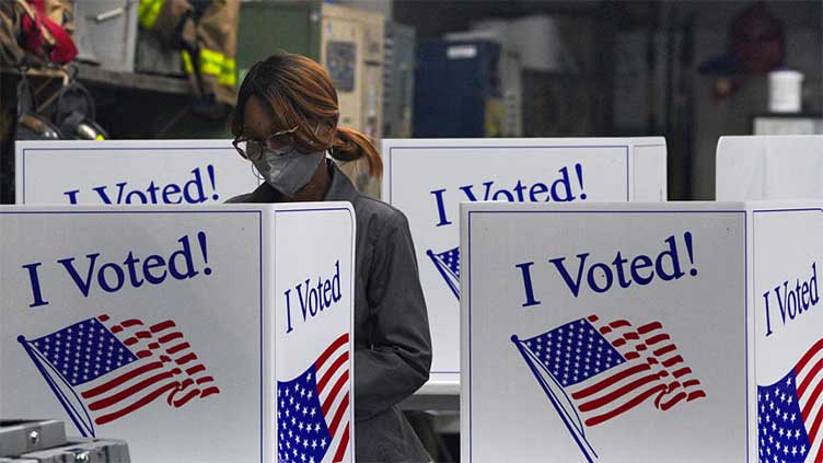 Voters say US democracy under threat, exit polls show