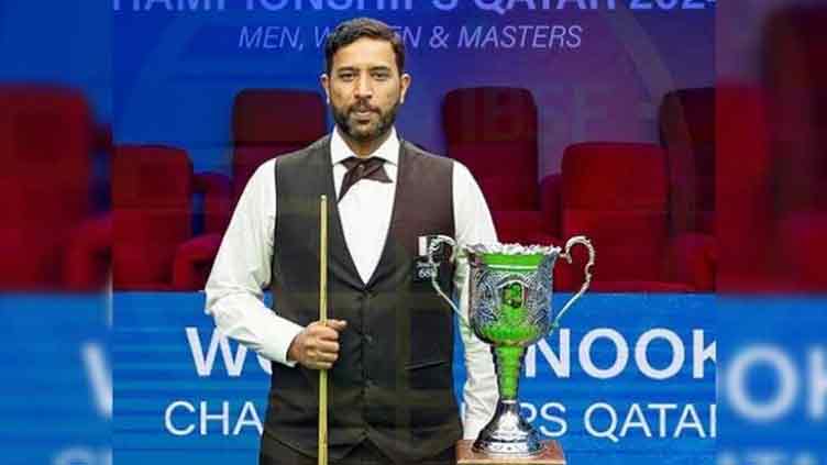 Muhammad Asif wins World Snooker Championship in Doha