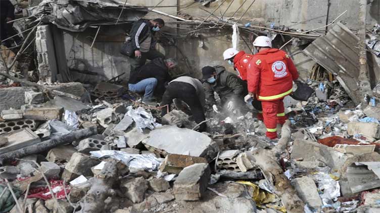 Rescuers pull 30 bodies from a building in central Lebanon hit in an Israeli strike