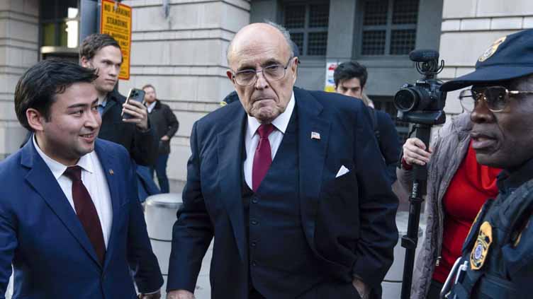 Giuliani to appear in a NYC court after missing a deadline to surrender assets