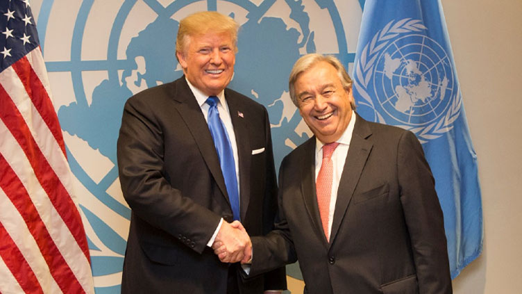 UN chief congratulates Trump on election victory