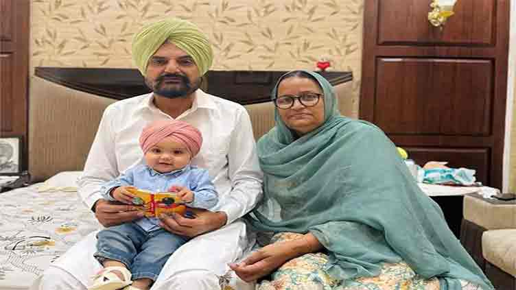 Sidhu Moosewala's parents reveal face of his younger brother