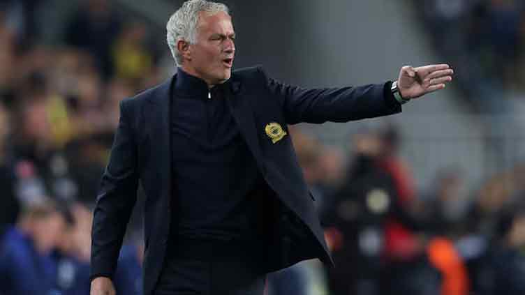 Fenerbahce's Mourinho suspended, fined for comments on Turkish referees