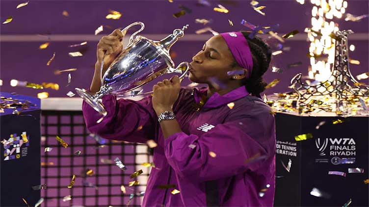 Battling Gauff recovers to down Zheng and win WTA Finals in thriller