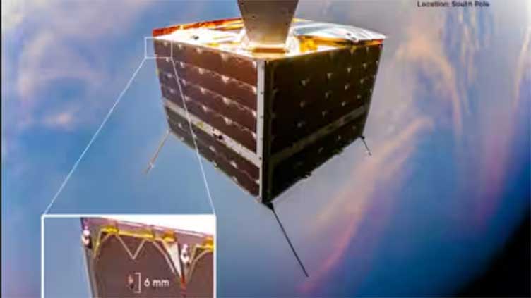 Mystery object travelling at great speed damages satellite in space