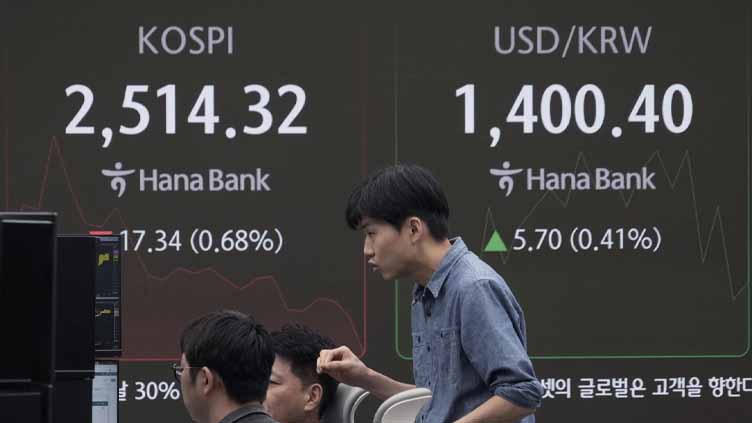 Stock market today: Asian shares mostly decline, shrugging off Wall Street's rally