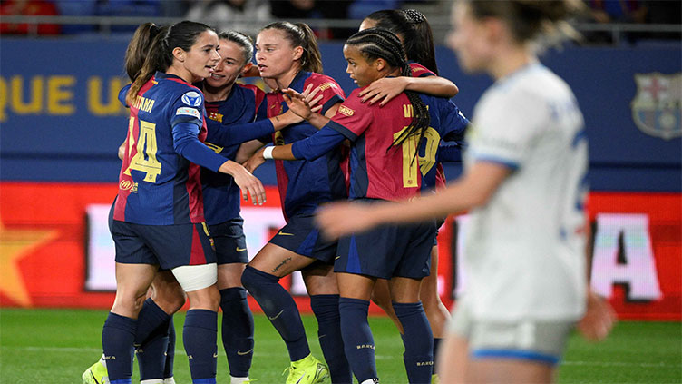 Barcelona blitz St Poelten in Women's Champions League