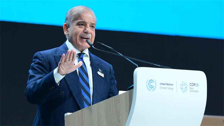 Pakistan suffered huge financial loss due to climate change, says PM Shehbaz at COP29