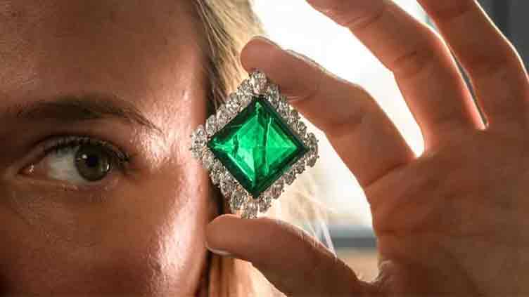 Aga Khan's 37-carat emerald fetches nearly $9m in auction