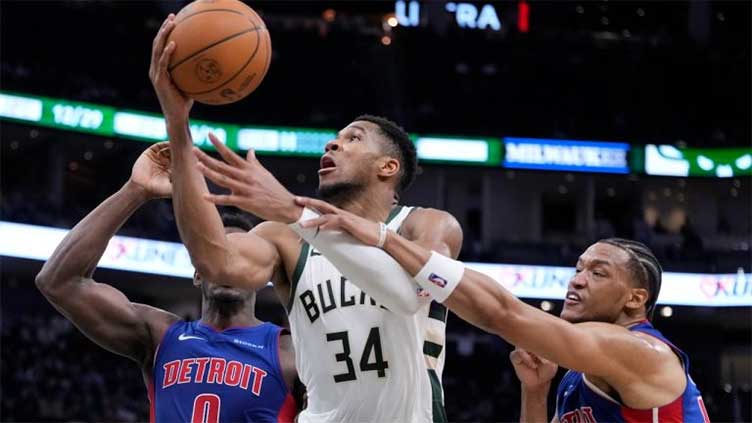 NBA roundup: Giannis Antetokounmpo nets 59 in Bucks' OT win