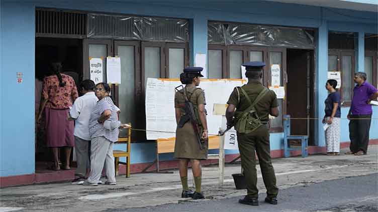 Voting ends in Sri Lanka's parliamentary election that's key for its new Marxist-leaning president