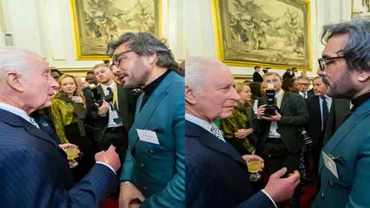 Adnan Siddiqui meets King Charles III at Buckingham Palace