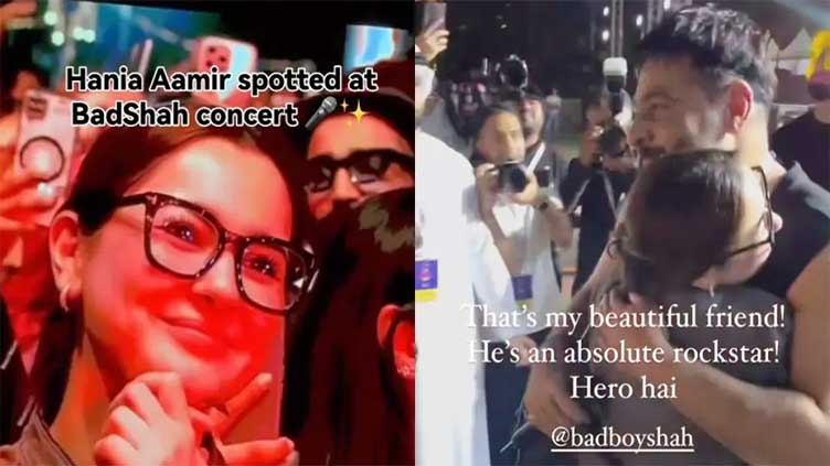 Hania Aamir spotted at Badshah’s concert in Canada; video goes viral