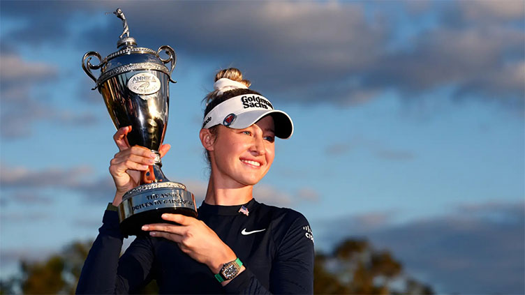 No.1 Korda wins LPGA Annika for seventh title of the season