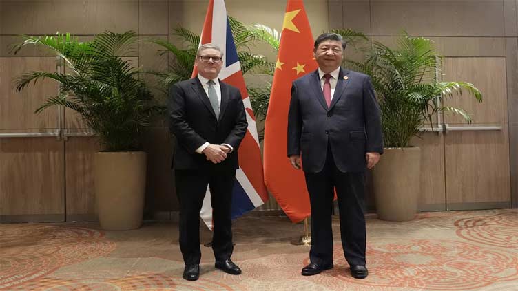 UK PM Starmer seeks 'pragmatic' Chinese ties in meeting with Xi