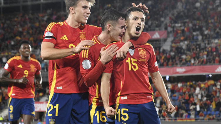 Holders Spain strike late to beat Switzerland in Nations League