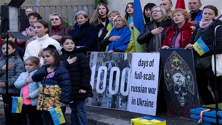 Ukraine, marking 1,000 days of Russian invasion, eyes end to war next year