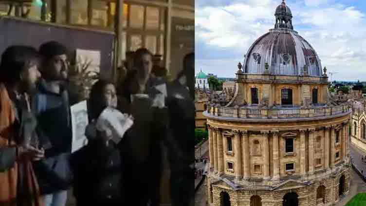 Indian students' protest outside Oxford University exposes ideology