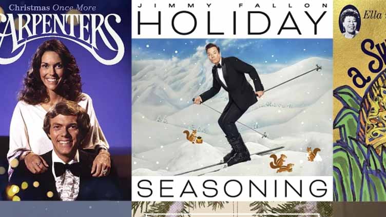 'Tis the season for holiday albums, from Jennifer Hudson to Toby Keith and Jimmy Fallon