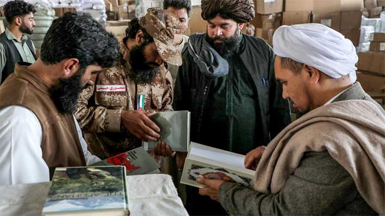 Dunya News Taliban govt clearing 'un-Islamic' books from Afghanistan shelves