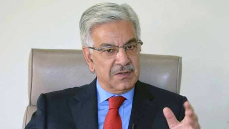 PTI trying to get safe exit from Nov 24 protest call: Khawaja Asif