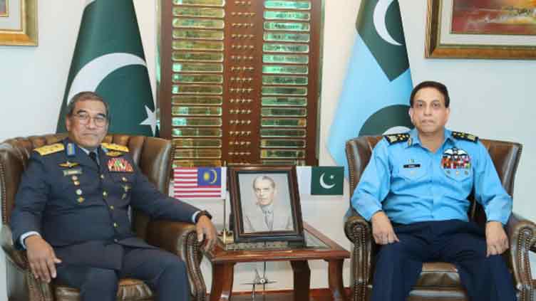 Malaysian Air Force chief calls on Air Chief Marshal Zaheer Babar