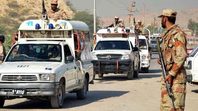 Seven terrorists of outlawed BLA arrested along with weapons from Karachi