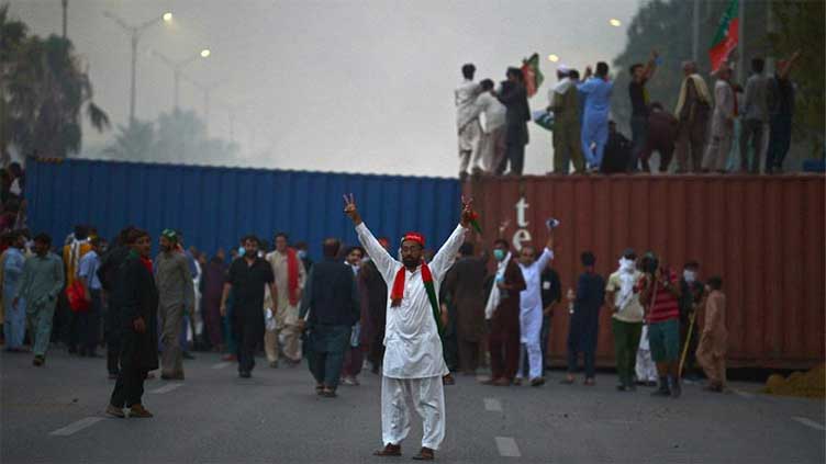 Arrests, extra police deployments in Punjab to prevent PTI workers from reaching Islamabad