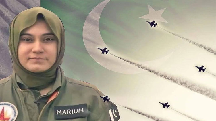 First woman fighter pilot Marium Mukhtiar's 9th martyrdom anniversary today