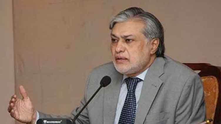 Why does PTI protest during visit of foreign delegates? Ishaq Dar Questions