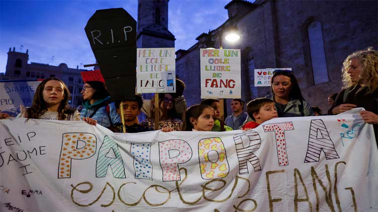 Thousands protest in Valencia over lack of schools after deadly floods