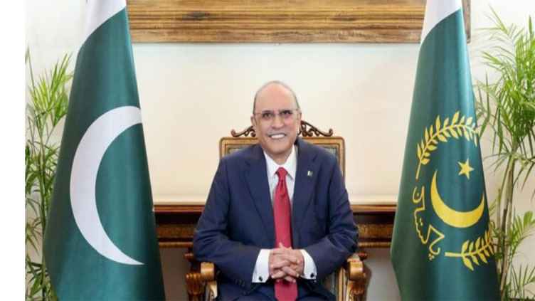 President reaffirms Pakistan's commitment to women's rights, end to violence