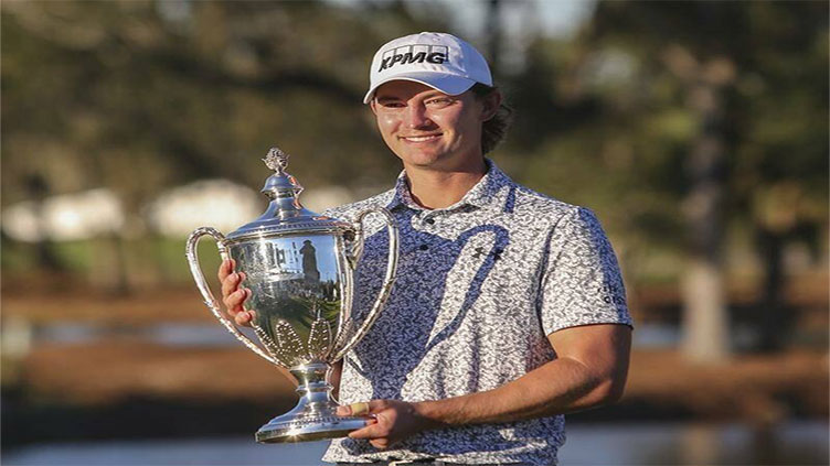 American McNealy takes first PGA title with closing birdie