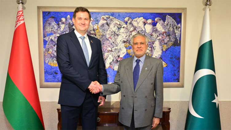 Dar meets Belarusian counterpart, discusses regional issues