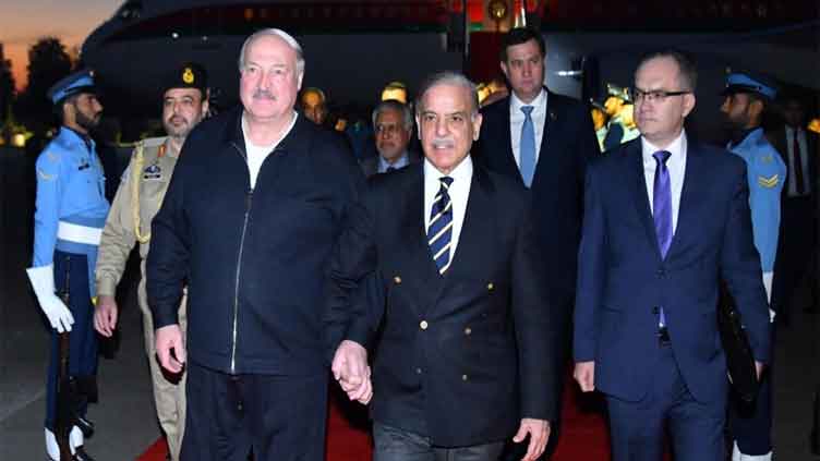 Belarus President Lukashenko arrives in Islamabad to hold talks with Pakistani leadership