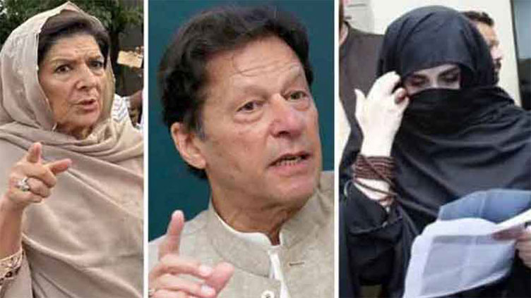 PTI protests: Imran, Bushra Bibi, Aleema Khan booked in 22 cases