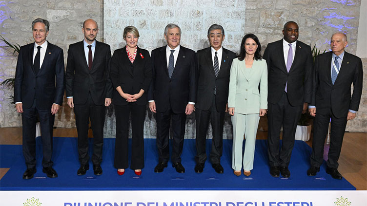 G7 ministers discuss ceasefire efforts in Mideast