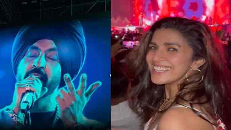 'You should have come to stage': Diljit responds warmly to Nimrat's concert post