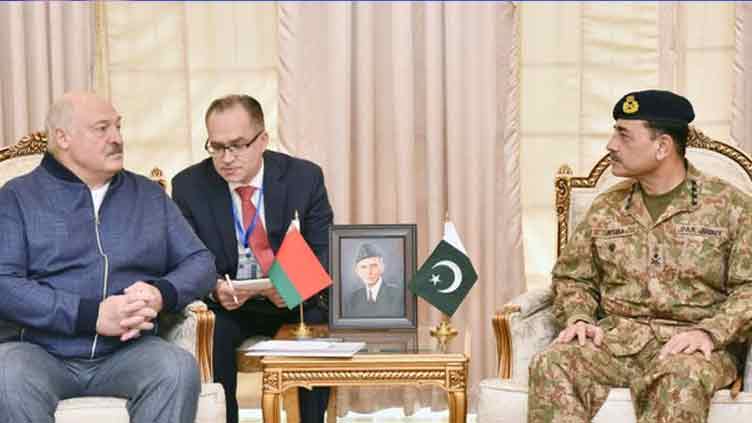 Belarus president lauds Pakistan armed forces' role in regional pace