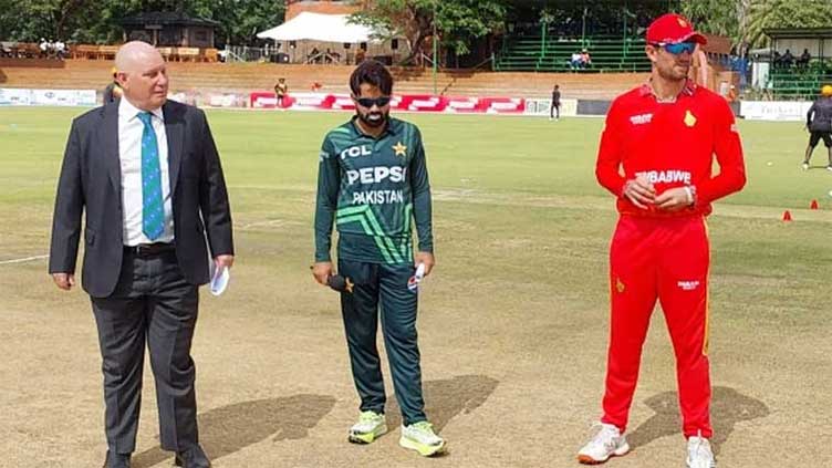 Pakistan win toss, opt to bat in third ODI against Zimbabwe