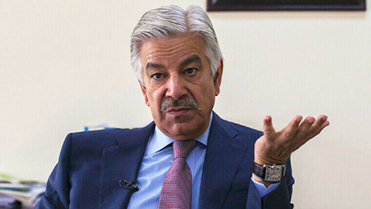 Khawaja Asif urges PTI to check Bushra Bibi's dubious role during protest