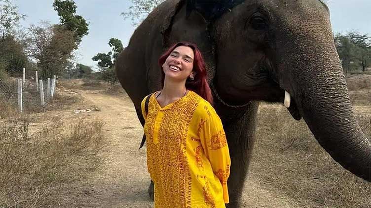 Dua Lipa arrives in Mumbai for her concert