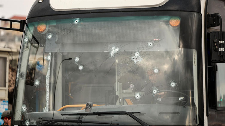 Israeli rescuers say eight hurt in bus shooting